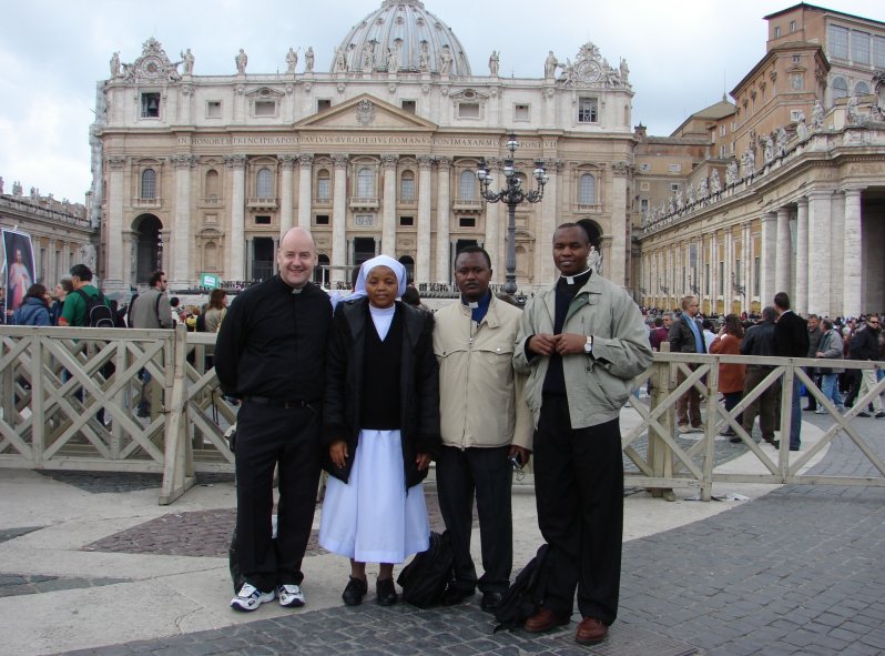 Meeting Tanzanian friends, Sr Teresa, Fr Rogatus & Fr Antipas.