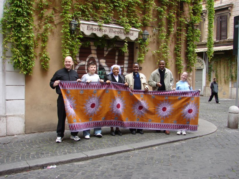 A gift from Haruma Convent in Tanzania to St Mary’s Parish.